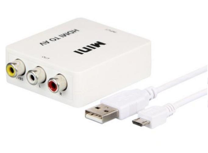 Mini Adaptador Conversor De Hdmi X Rca Video Composto 3 Av - SKU: PRDSYGX01Y0LYIXD