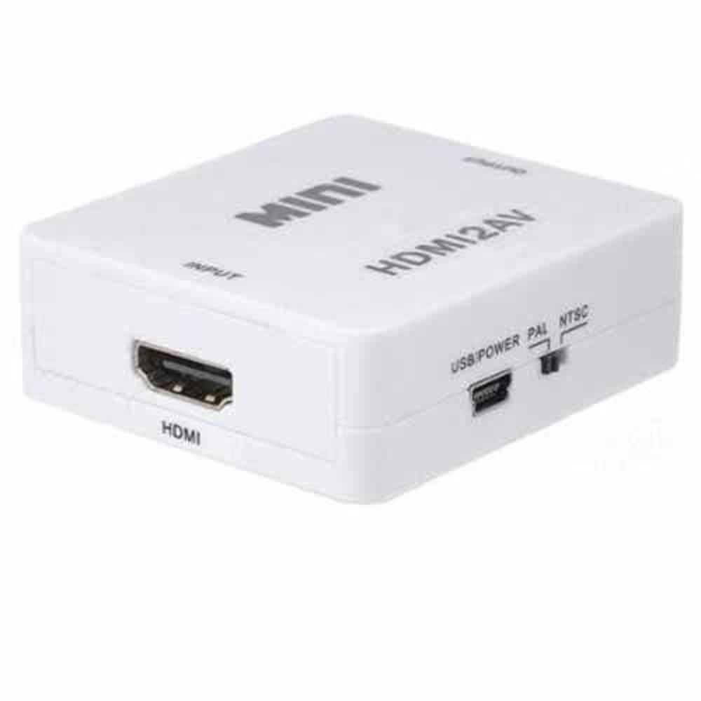 Mini Adaptador Conversor De Hdmi Para Rca Video Composto Av - SKU: PRDHJPQ5YIA27JDT