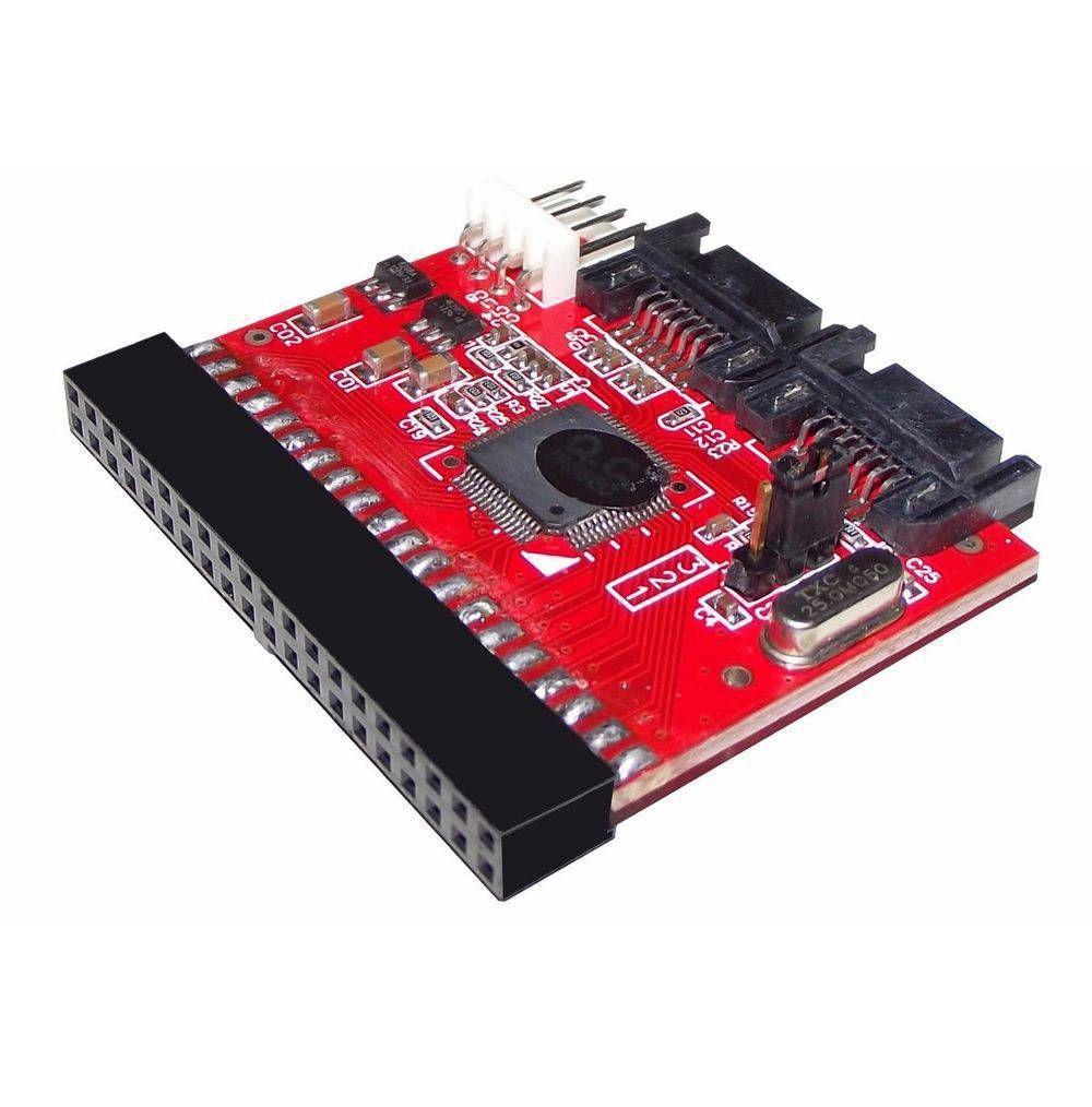 Conversor Adaptador Ide Para Sata E Sata Ide Bidirecional - SKU: PRDU94EA319X64FL