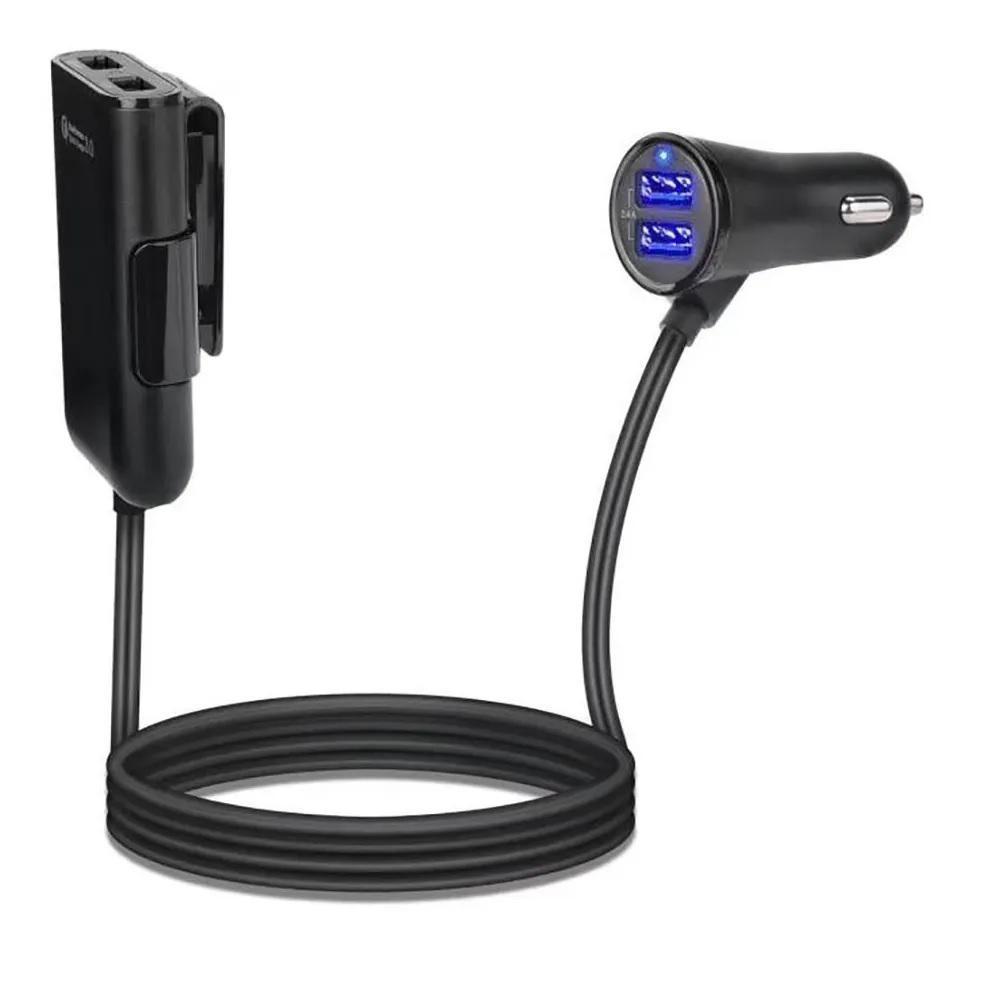 2 Carregador Extensivo Automotivo Veicular 4Usb Turbo - SKU: PRDSOQ680KZVXLE4