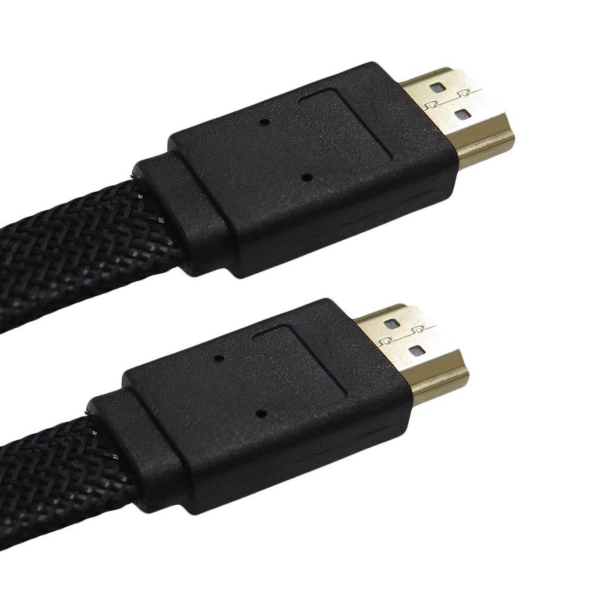 Cabo Hdmi 2.0 Ultra Hd 4K 3D 5 Metros Preto - SKU: PRDGFJEU0B536K14