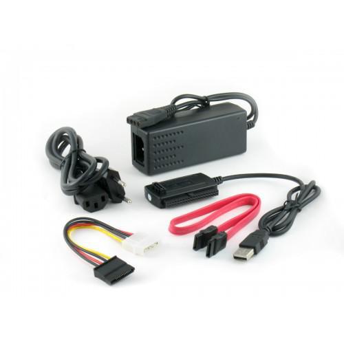 Cabo Adaptador Sata Ide Usb 2.0 Conversor Com Fonte - SKU: PRDG8UBE3NF52TPU
