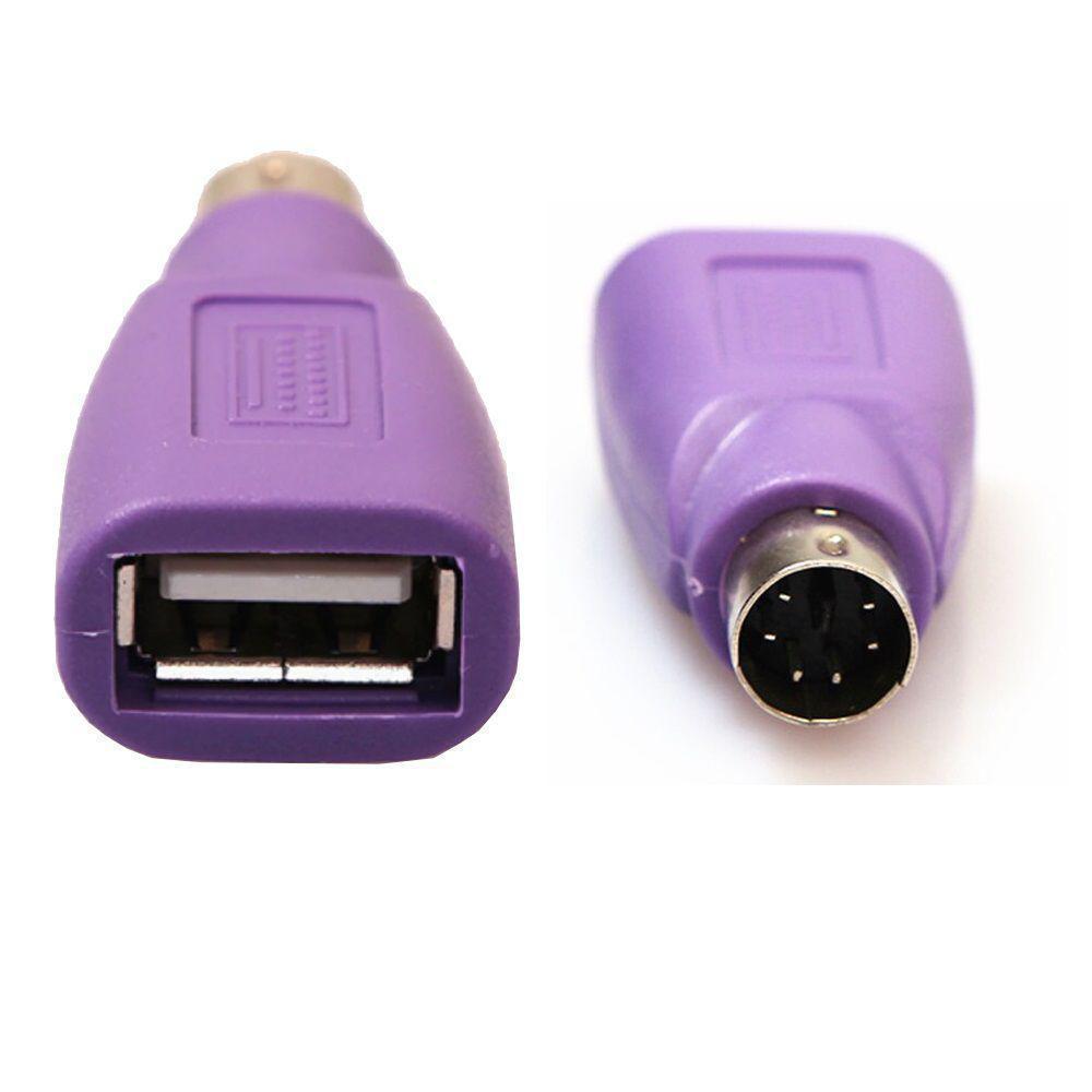 Adaptador Usb Fêmea Para Ps2 Macho Para Teclado E Mouse - SKU: PRD8QRWFXFFF7EJ5
