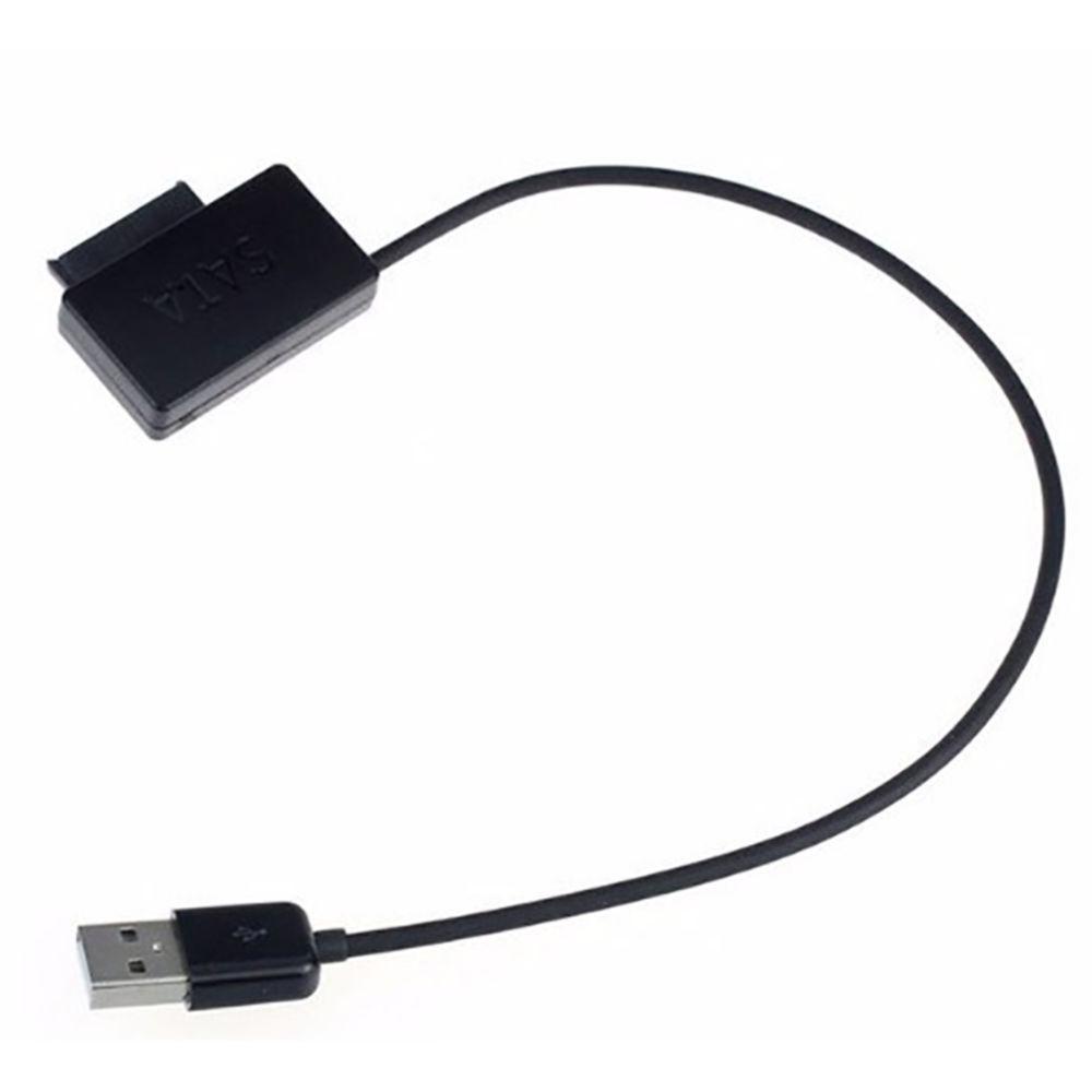 Adaptador Drive Dvd Mini Sata Slimline Para Usb - SKU: 7909463684938B