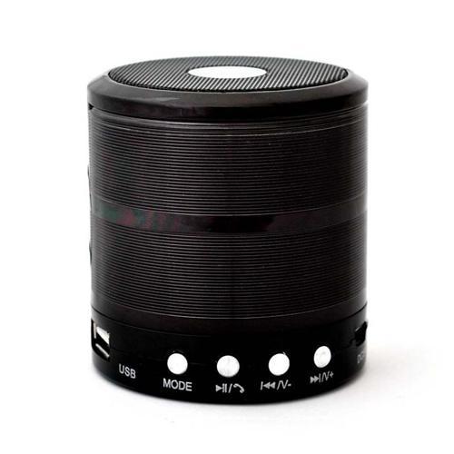 Caixa de som bluetooth mini speaker space line WS-887 preta - SKU: PRDDCMJPC2QWX0XW