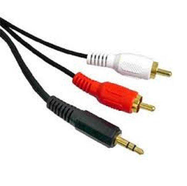 Cabo P2 Macho Para P2 Rca Macho 1.8 Metros - SKU: PRDX6N0GD5MHO5DF