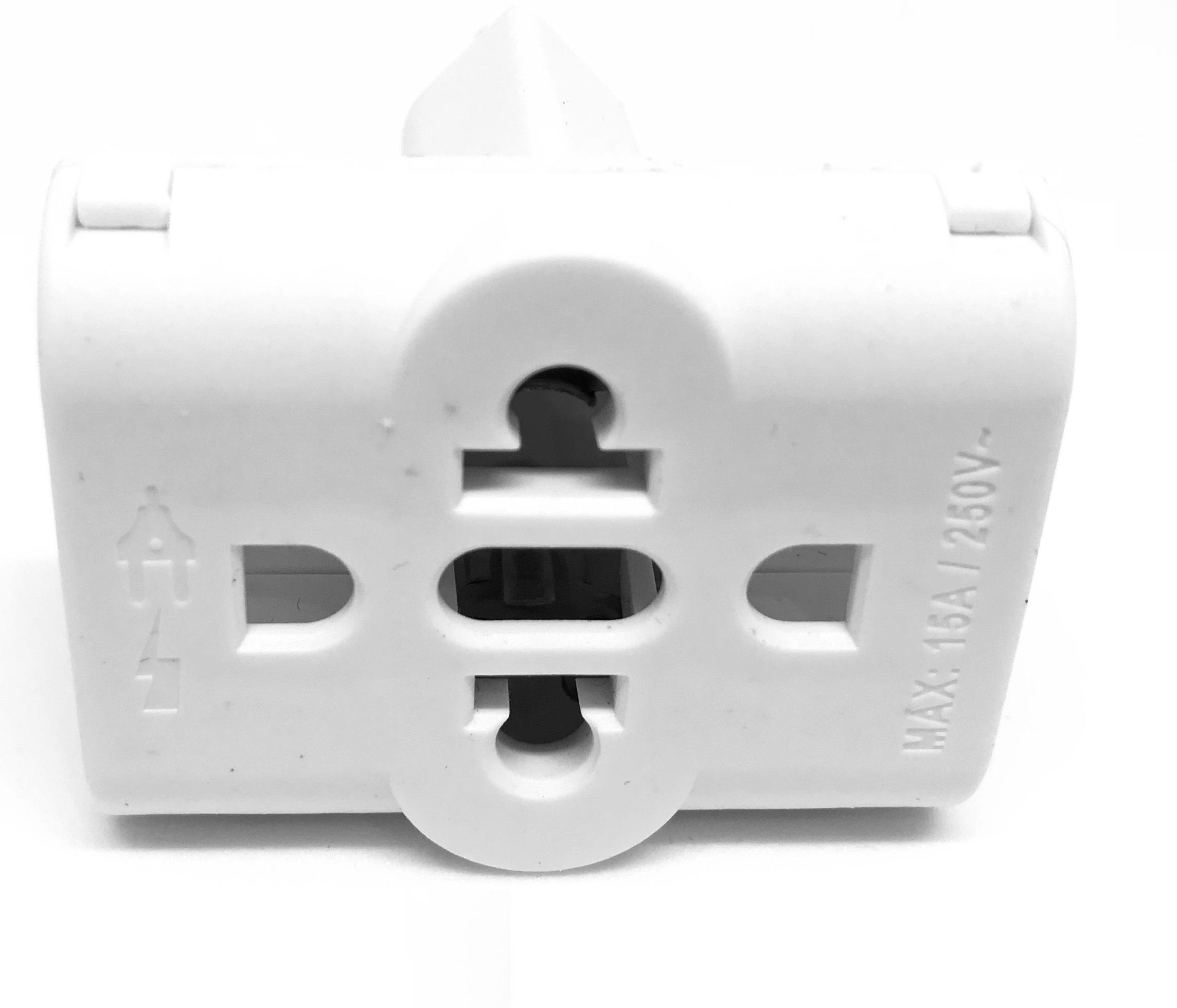 Adaptador Tomada Plug T Novo Padrão Brasileiro 10 e 20 Amper - SKU: PRDF16OSTK4I4DD3