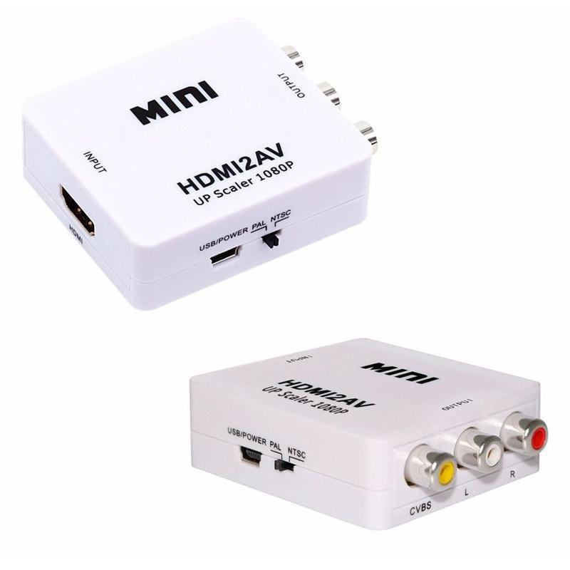 Conversor De Hdmi Para Video Composto 3 Rca Av - SKU: PRDJKHS85JC9PZVU
