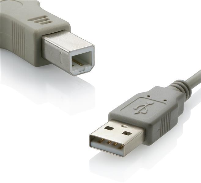 Multilaser Cabo Usb 2.0 Macho X B Macho 3 Metros Wi273 - SKU: D23D4RF3WDEF34