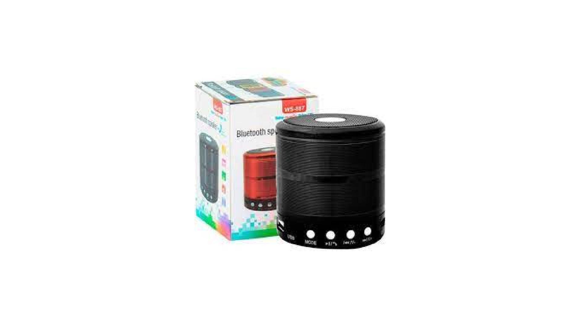 Caixa De Som Portatil Bluetooth Radio Mini Caixa (Ws-886) - SKU: PRDXJCU0BMU0GYPE