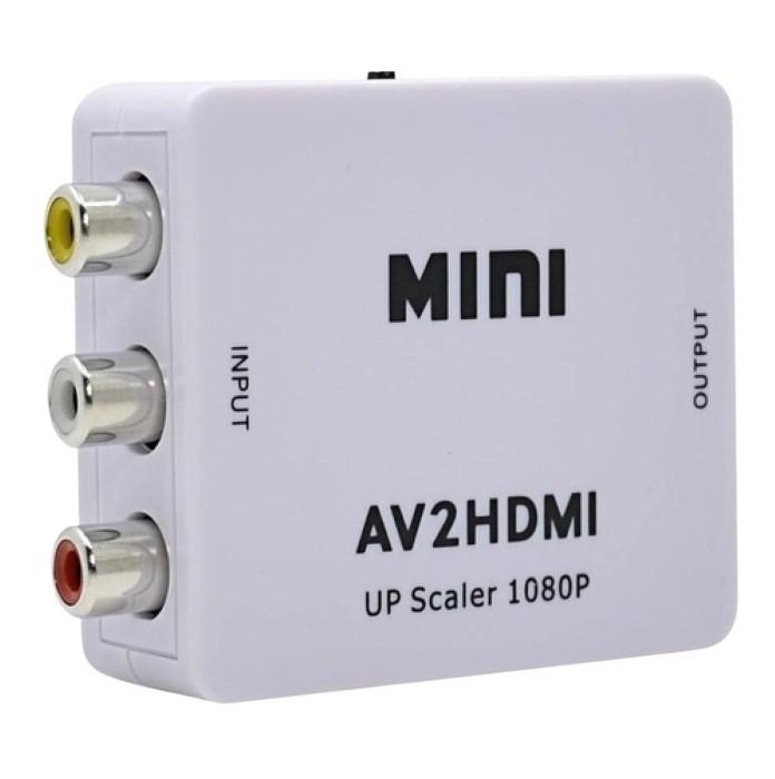 Conversor Vídeo Composto 3Rca Av X Hdmi - SKU: PRDJEIEK47ICQBHJ