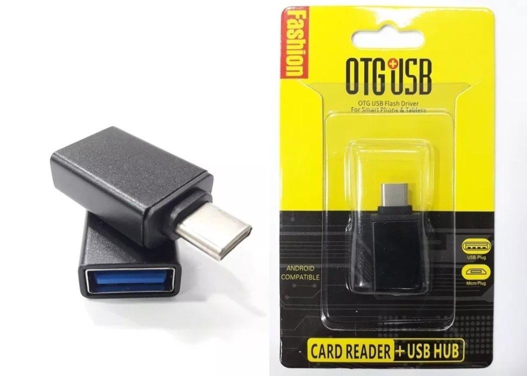 Adaptador Otg Tipo C Usb 3.0 Metal Dourado - SKU: 3r4dr