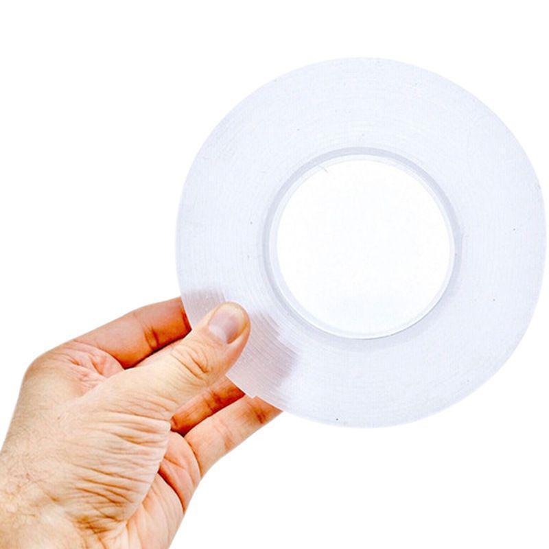 Fita Adesiva Dupla Face Nano Pu Gel 3 Metros Transparente - SKU: PRD5QY7L88I3YTKT