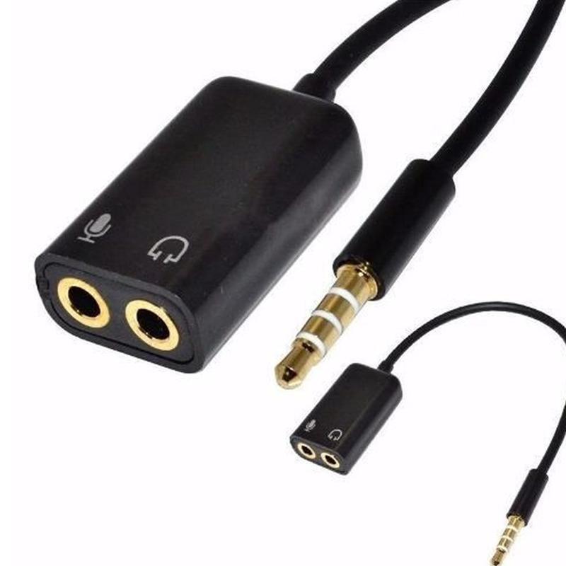 Cabo Adaptador P3 P2 Combo Fone E Microfone Headset - SKU: PRDTDLXZEMXQC457