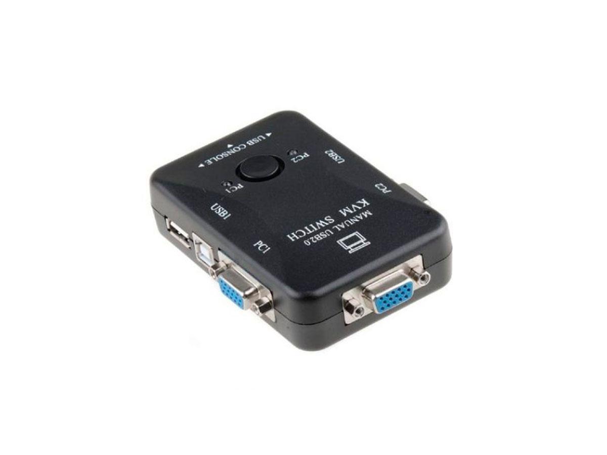 Switch Para Monitor Kvm Gv Vga 2-Portas - Kvm.02P - SKU: PRDRPI9VZ7I86IBF