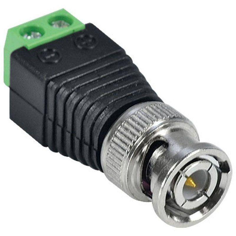 Pacote com 10 Conector Plug Bnc Macho Com Borne - SKU: PRD59BA87EOEPZB6