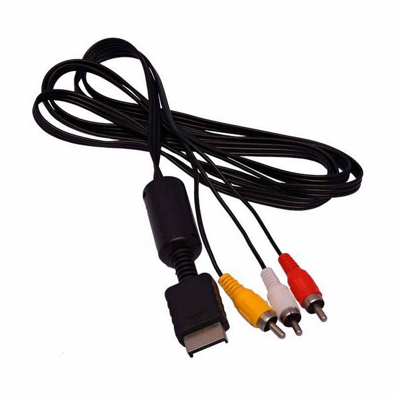 Cabo De Áudio Para Vídeo Game Ps1 Ps2 Ps3 1,80 Metros - SKU: PRD3ACLBH82ORERZ