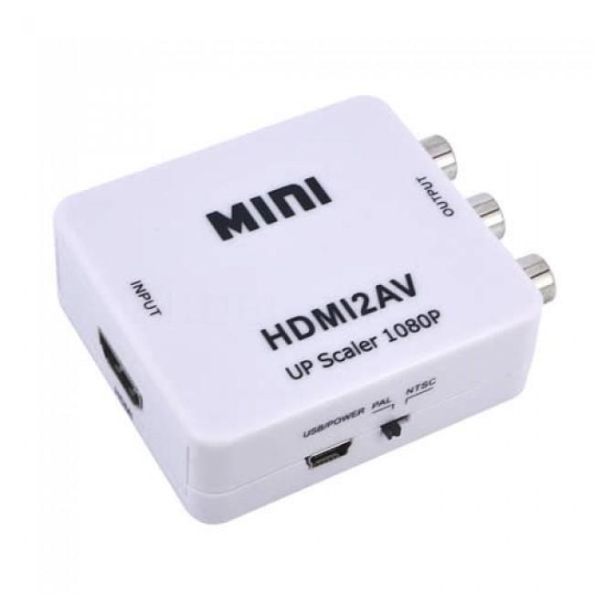 Conversor Multimídia Hdmi Para Av (Rca) - SKU: PRDDGTIIGBEH35WB
