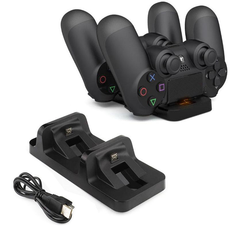 Dual Charging Usb Dockststion Para Controle Ps4 Silm E Pro - SKU: PRDJ90M7A7S459NC