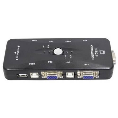 Chaveador Switch Kvm 4 Portas Vga e 4 Usb Manual - SKU: PRDI0VUD0IUN20DG