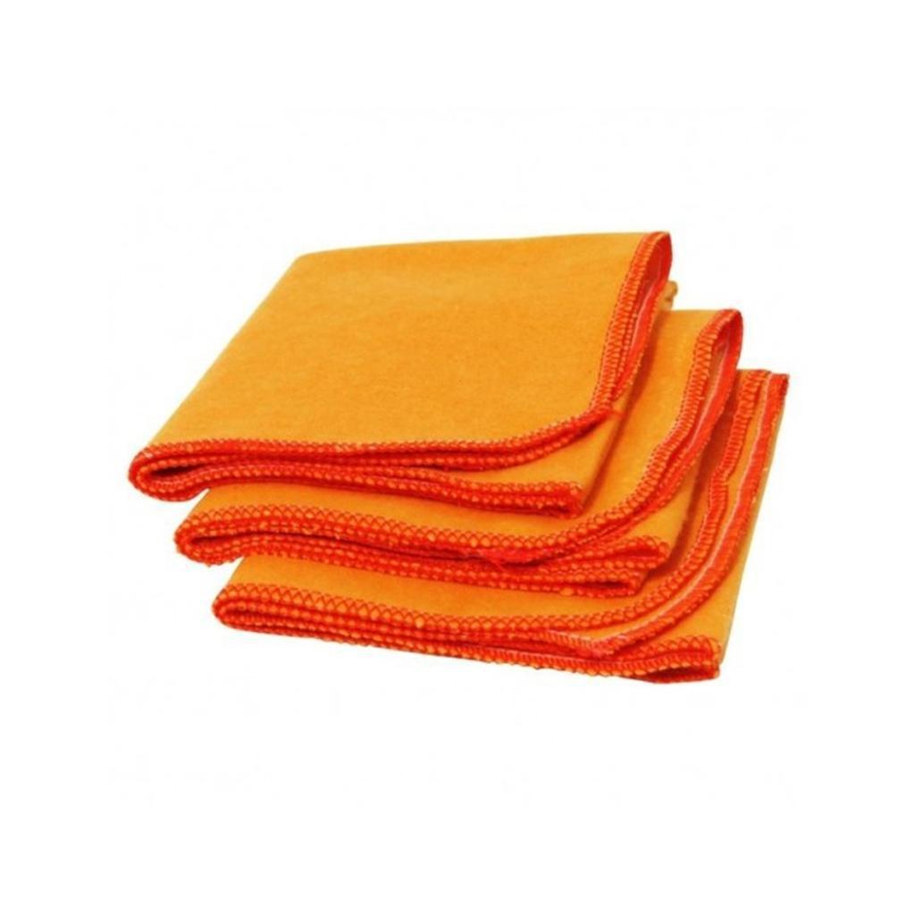 Flanela Ouro Laranja Pano De Limpeza 28X48Cm 100% Algodão - SKU: PRD7ZAZ60CV4KR5A