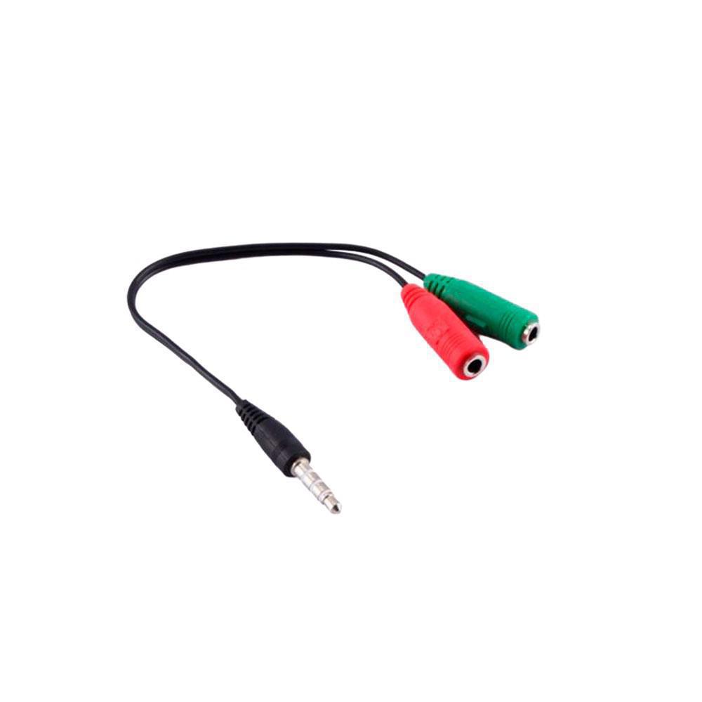 Cabo Audio Estereo Gv P3 Macho X Fone/Microfone Femea - SKU: PRDTUWO9GUPYLXBK