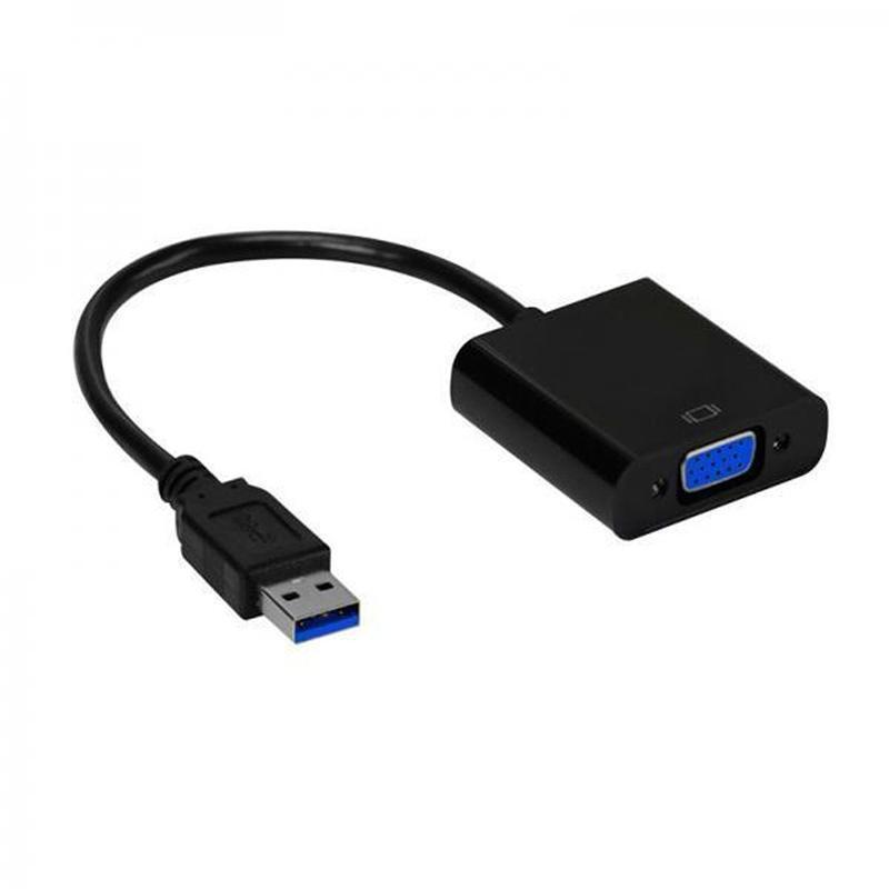 Cabo Adaptador Conversor Usb 3.0 E 2.0 Vga Ate 1920X1080 - SKU: PRDXT58DMOD6Q54V