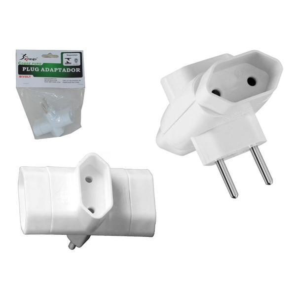Adaptador de tomada 3 entradas padrão antigo - SKU: PRD6W9QER9GHD3NT